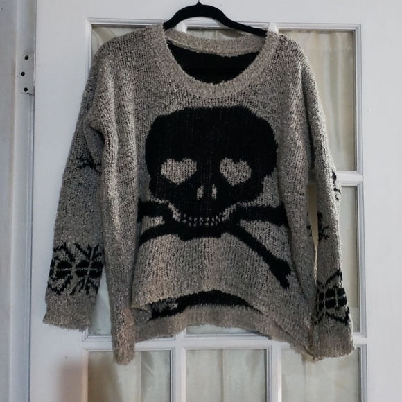 torrid Sweaters - 🚫🚫SOLD🚫🚫Skull sweater
